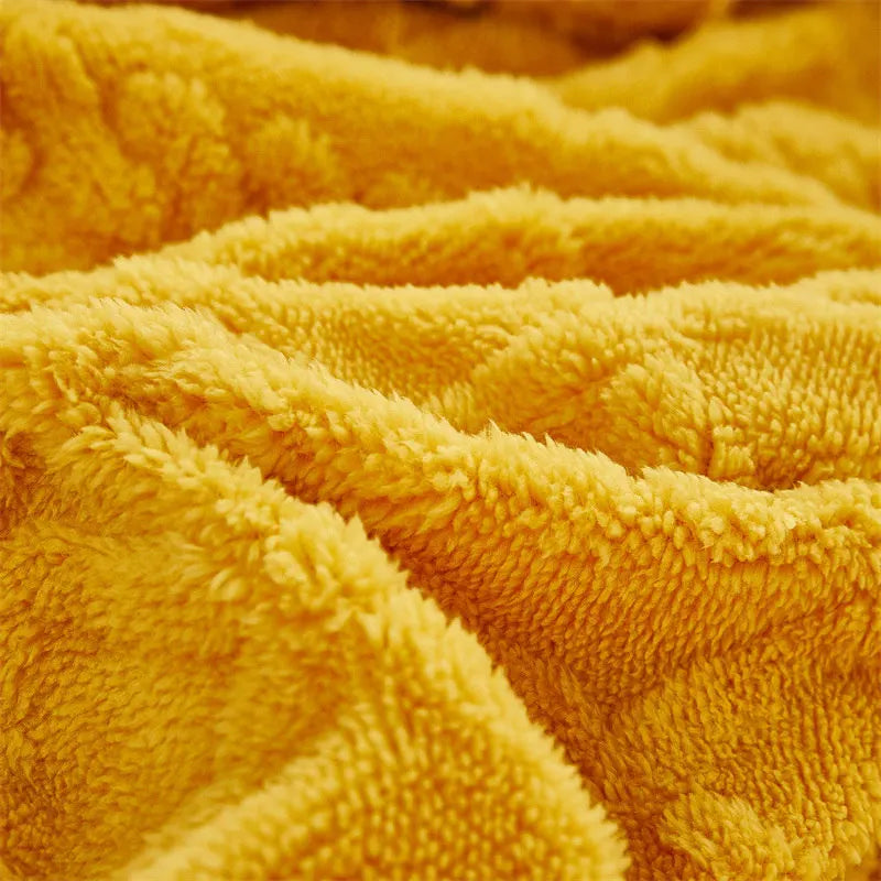 Bed Cover Sheet | Warm Velvet Fleece Bed Sheet | BuyReBuy